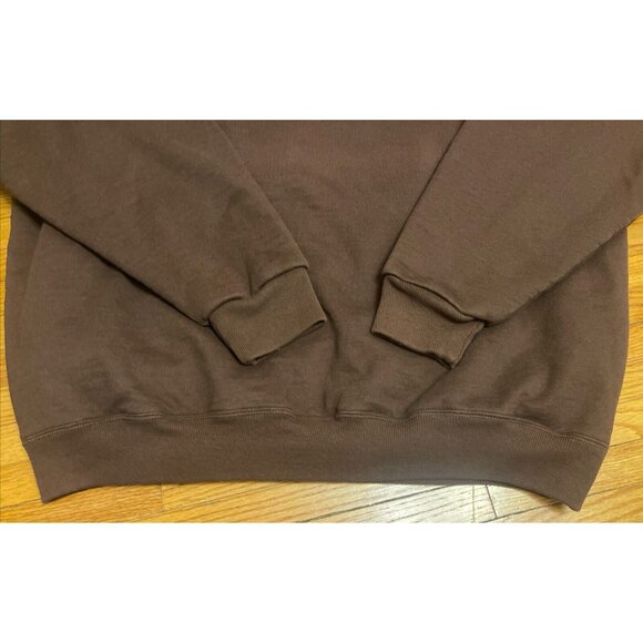 Vintage 80s 2XL XXL Carhartt Rugged Wear Double Waffle Lined Crewneck Sweatshirt - Picture 7 of 9